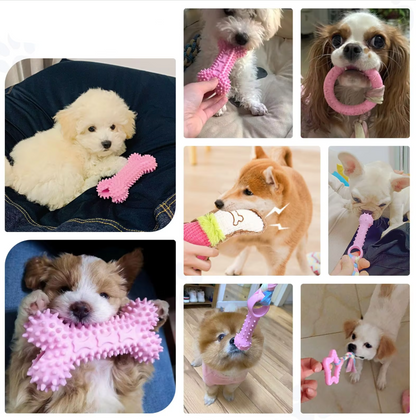 Puppy Toy Set - Bite - Resistant Plush Chew Toys For Dogs