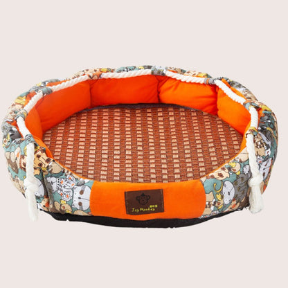 Durable Dog Bed With Pocket Function And Chew Rope