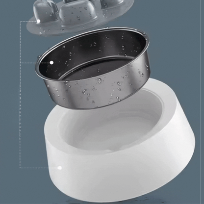 Automatic Food Dispenser For Dogs And Cats - Interactive Food Bowl With Digital Display