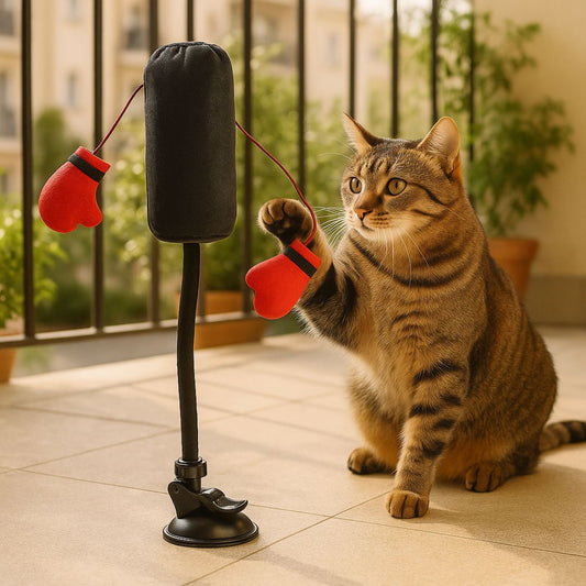 Interactive Punching Bag Cat Toy