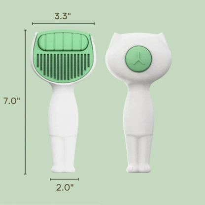 Self - Cleaning Pet Grooming Brush with Hair Removal