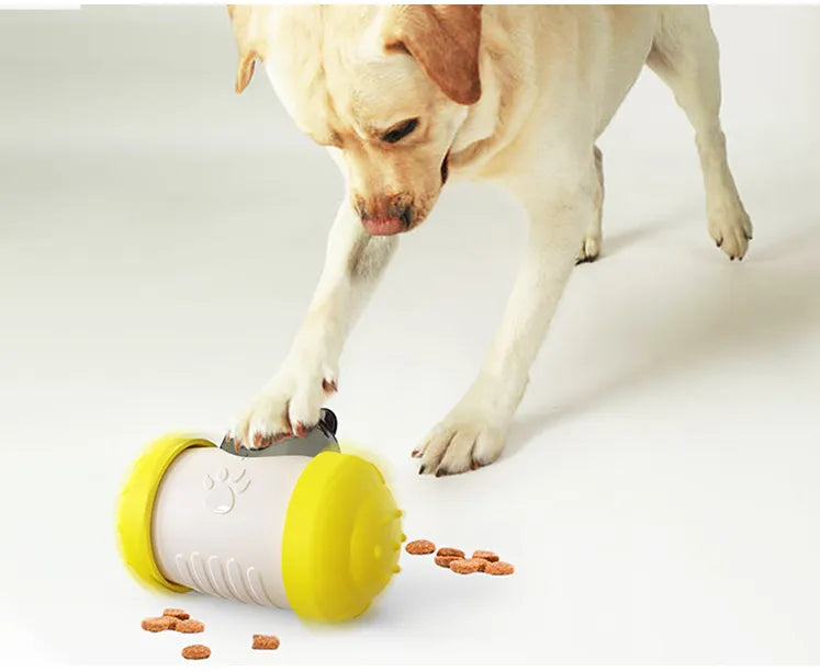 Interactive Treat Toy For Dogs And Cats - Chew Toy With Food Dispenser