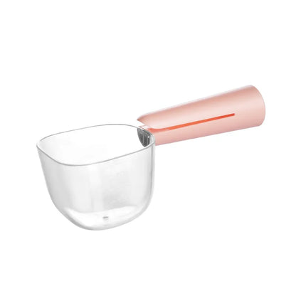 Measuring Spoon For Dry Food And Rice With Ergonomic Handle And Measuring Scale