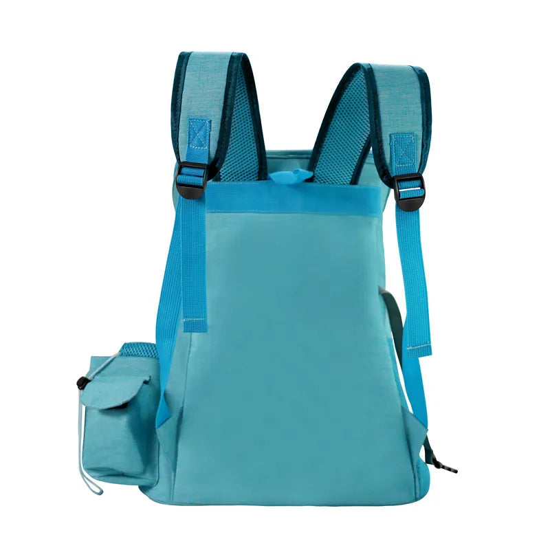 Pet Carrier Backpack With Mesh Design - Comfortable Transport Bag For Cats And Small Dogs