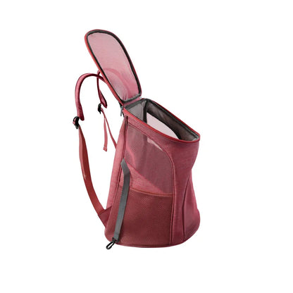 Pet Carrier Backpack With Mesh Design - Comfortable Transport Bag For Cats And Small Dogs