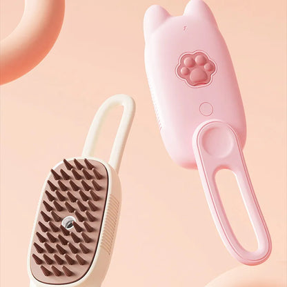 Electric Massage Brush With Cat Ears For Relaxing Scalp Care
