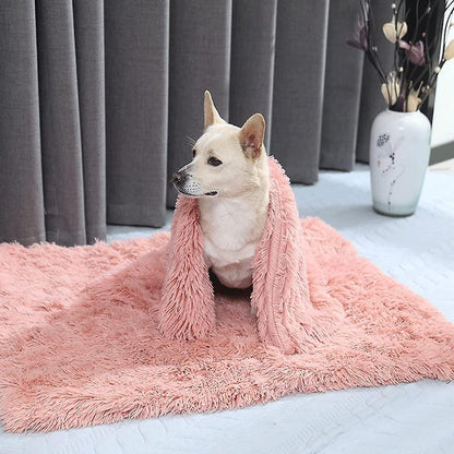 SnuggleSoft Plush Pet Blanket