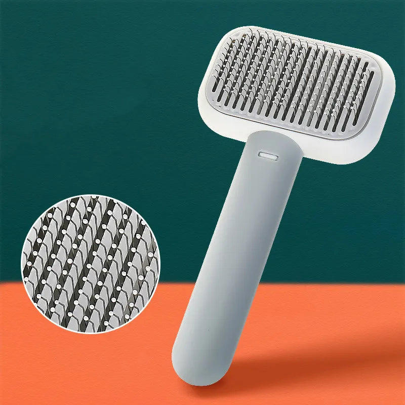 Hairbrush With Detangling Function - Innovative Design For Pain Relief And Quick Detangling