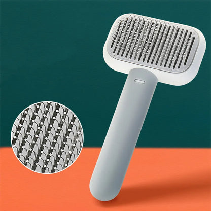 Hairbrush With Detangling Function - Innovative Design For Pain Relief And Quick Detangling