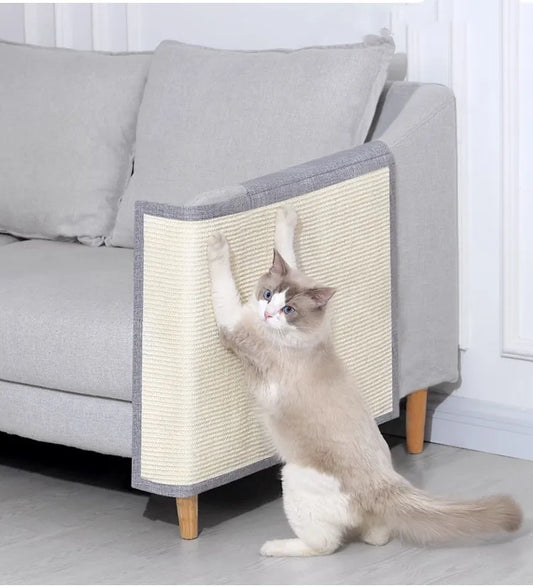 Sofa Scratch Protection - Cat Scratch Mat For Armrest Furniture- Scratch Protection With Sisal