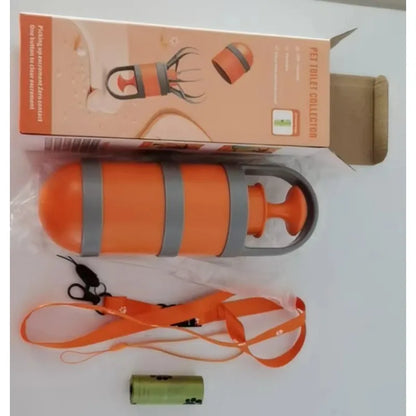 Portable Dog Waste Picker With Bag Holder And One-button Mechanism