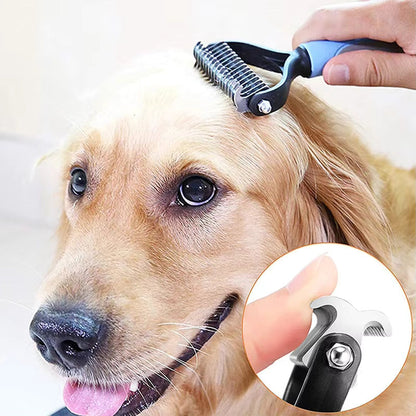 Two-sided Detangling Comb For Pets