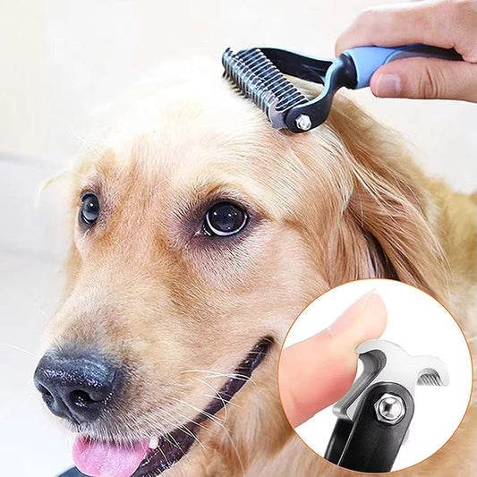 Two-sided Detangling Comb For Pets