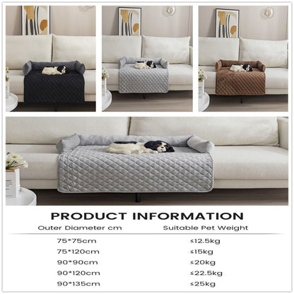 PawSecure - Plush Anti-Slip Pet Sofa Cushion