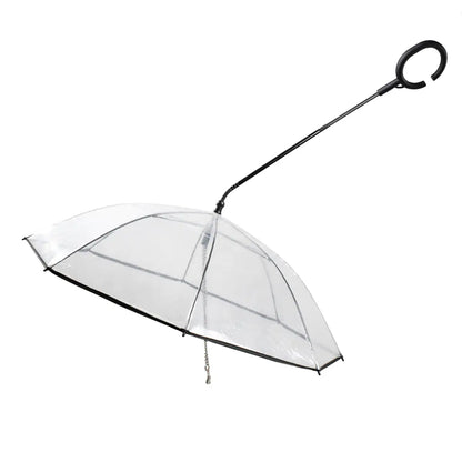 Transparent Umbrella for Dogs