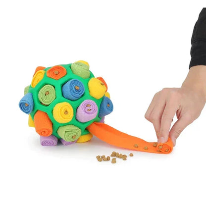 FURRY FELLOW DOG Toy, Snufflemaster - Interactive Treat Game, Snuffle Ball  £12.99 - PicClick UK